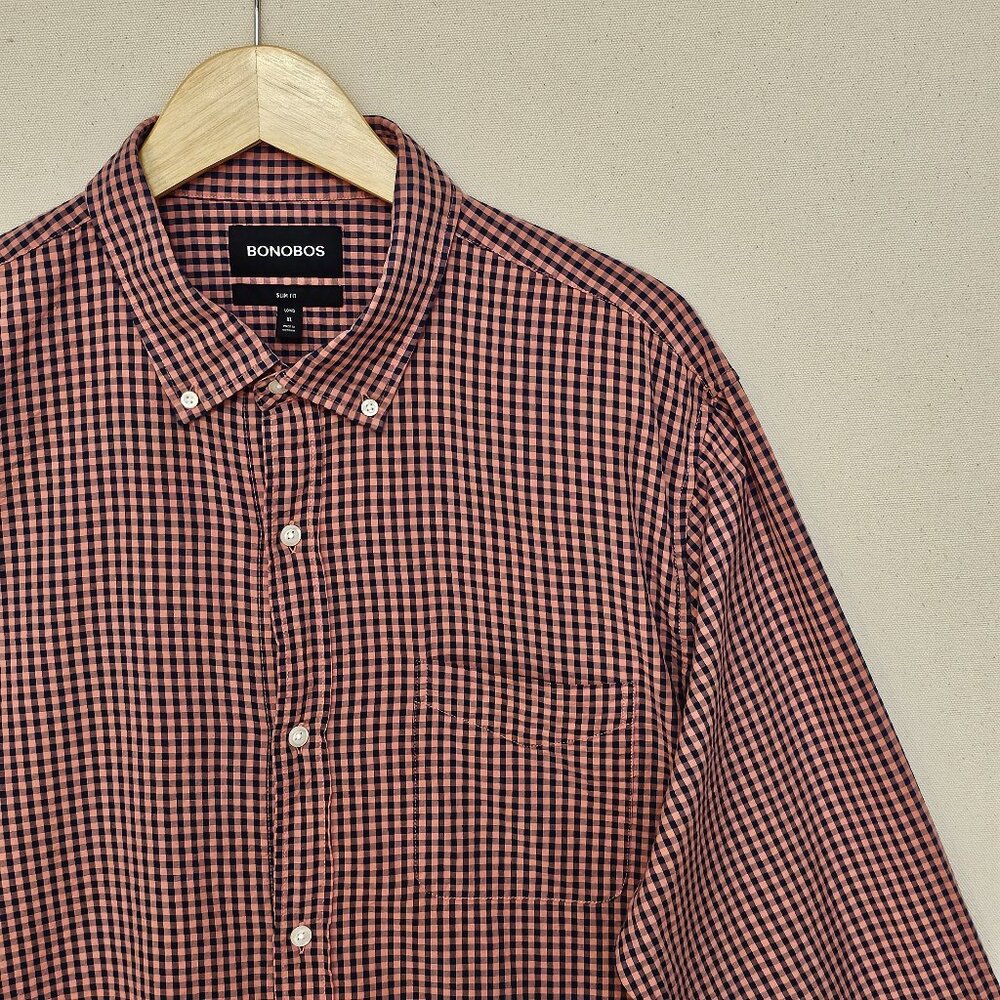 Bonobos Slim Fit Button Down Long XL